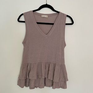 Altar’d State sleeveless ruffled top